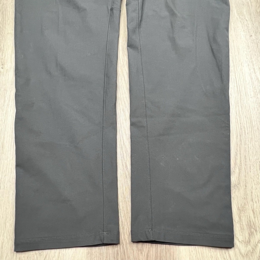Lululemon Commission Pant Classic 32" Warpstreme Men's Size 38 Gray - Picture 3 of 12